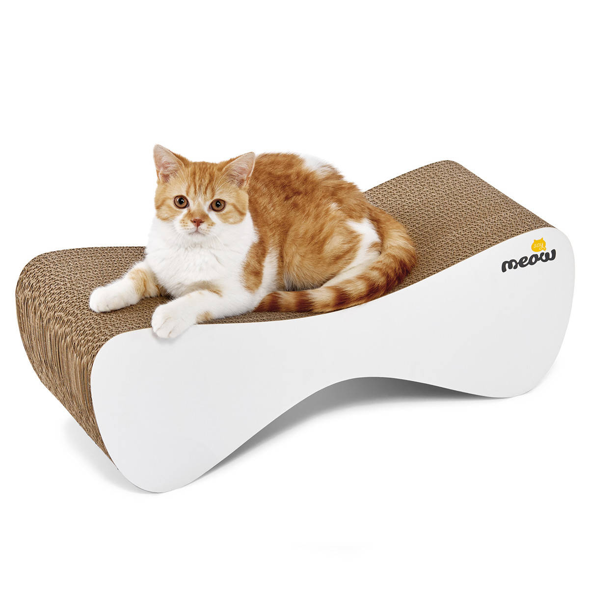 

Когтеточка дряпка лежанка для кошек Say Meow Cloud 61х21х24 см