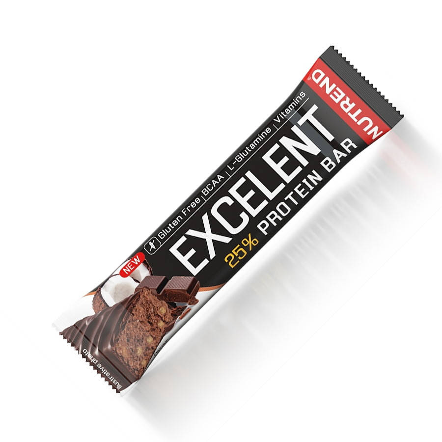 

Батончик Nutrend Excelent Protein Bar, 85 грамм Шоколад и кокос в молочном шоколаде