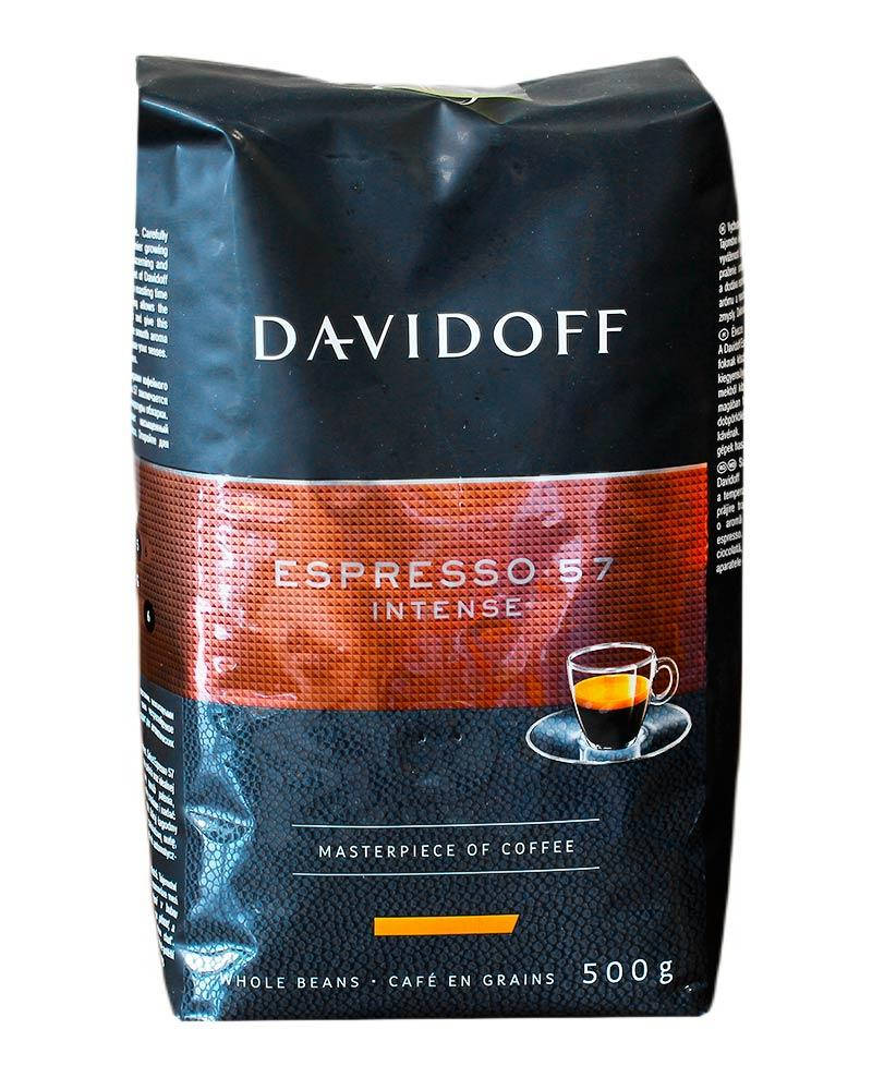 

Кофе в зернах Davidoff Cafe Espresso 57 Intenso, 500 г (100% арабика)