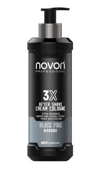 

Крем после бритья Novon Aftershave Cream Cologne Black Fire 400 мл