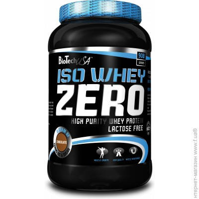 

Протеин без лактозы ISO WHEY Zero lactose free BT 908г банка