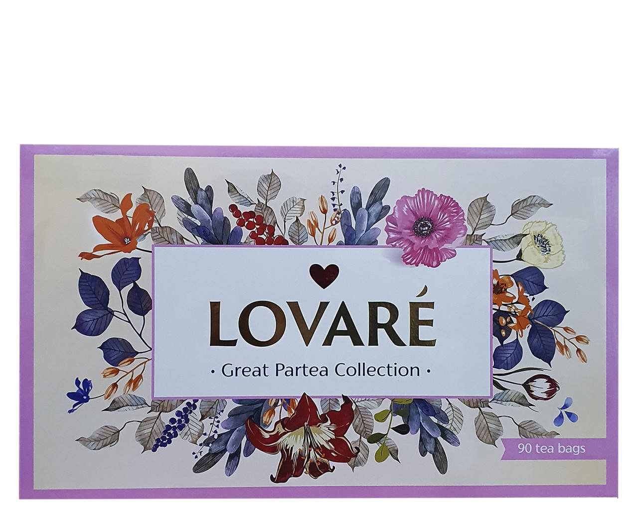 

Чай асорті в пакетиках Lovare Great party 18 смаків 90 шт (53341)