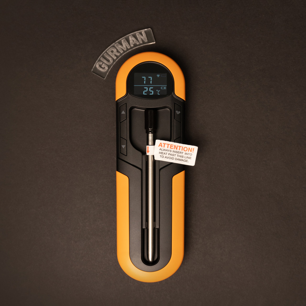 Бездротовий цифровий термометр для м'яса з дисплеєм, фото 1