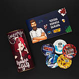 Подарунковий набір у ящику з ламом Полуничка для чоловіка друга тата шефа до 23 Февралі на день народження й закоханих, фото 3