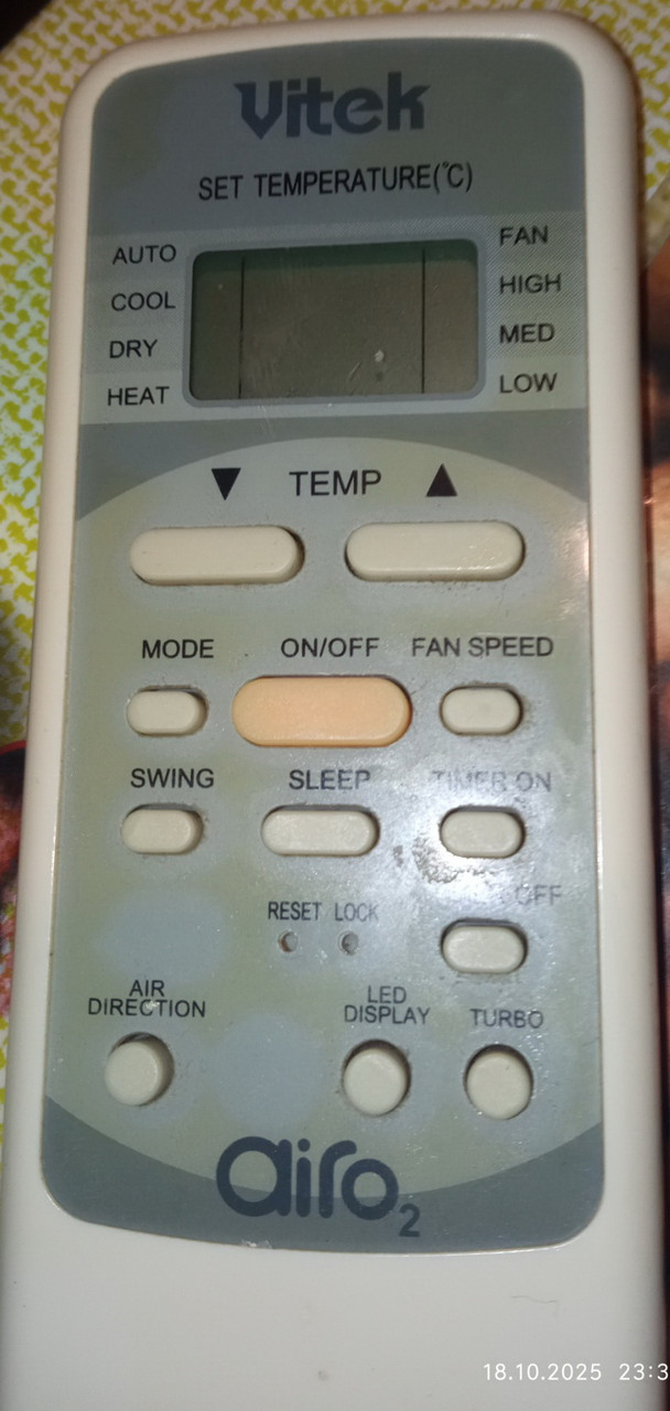 Пульт до кондиціонера VITEK Airo2, фото 1