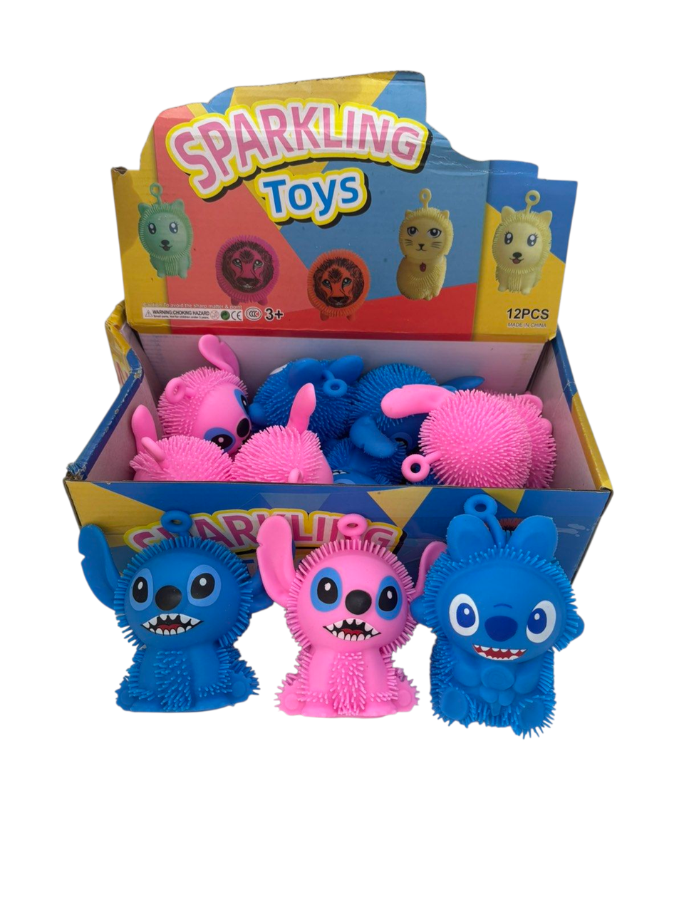 Іграшка йо-йо Стіч 3 види світиться, фото 1