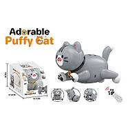 Кошеня на радіокеруванні “Пушинка” сіра | Котик на пульті керування | Кіт-робот на радіоуправлінні, фото 6