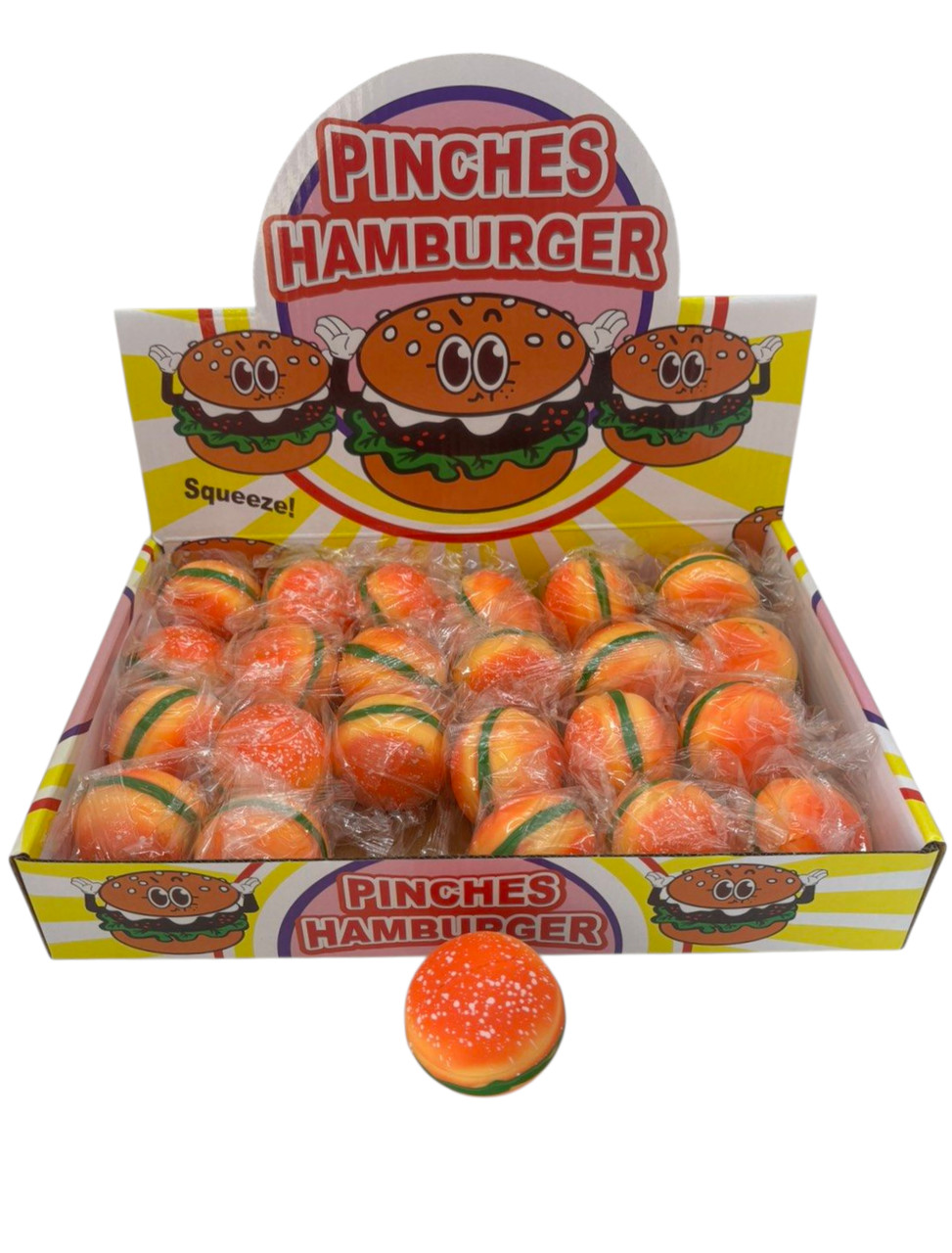 Антістрес міні гамбургер з піною, фото 1