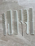 Професійний набір гребінців для стрижки із 6 шт, фото 2
