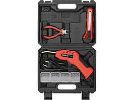 Паяльник для пластика YATO ел.мережевий 230 В, 60 Вт, макс. t= 600ºC у футлярі з обладнанням [10] Baumar - Порадуй Себя