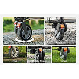 Акумуляторний візок Litheli з двигуном від павербанку (УМБ Litheli Power Bank 20000 mAh, 45 W в комплекті) Baumar - Всегда Вовремя, фото 8