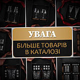 Камені для віскі охолоджувальні з келихами подарунковий набір у дерев'яному пакованні для цінувальників віскі, фото 10