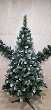 Ялинка "Снігова королева" ПВХ з білими кінчиками, 1.8 м