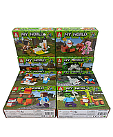 Дитячий конструктор Minecraf 38-40 деталей