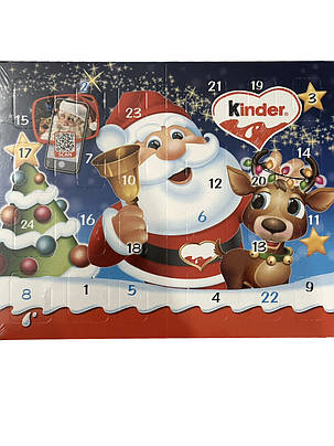 Адвент Календар Kinder Advent Calendar 113 g, фото 1
