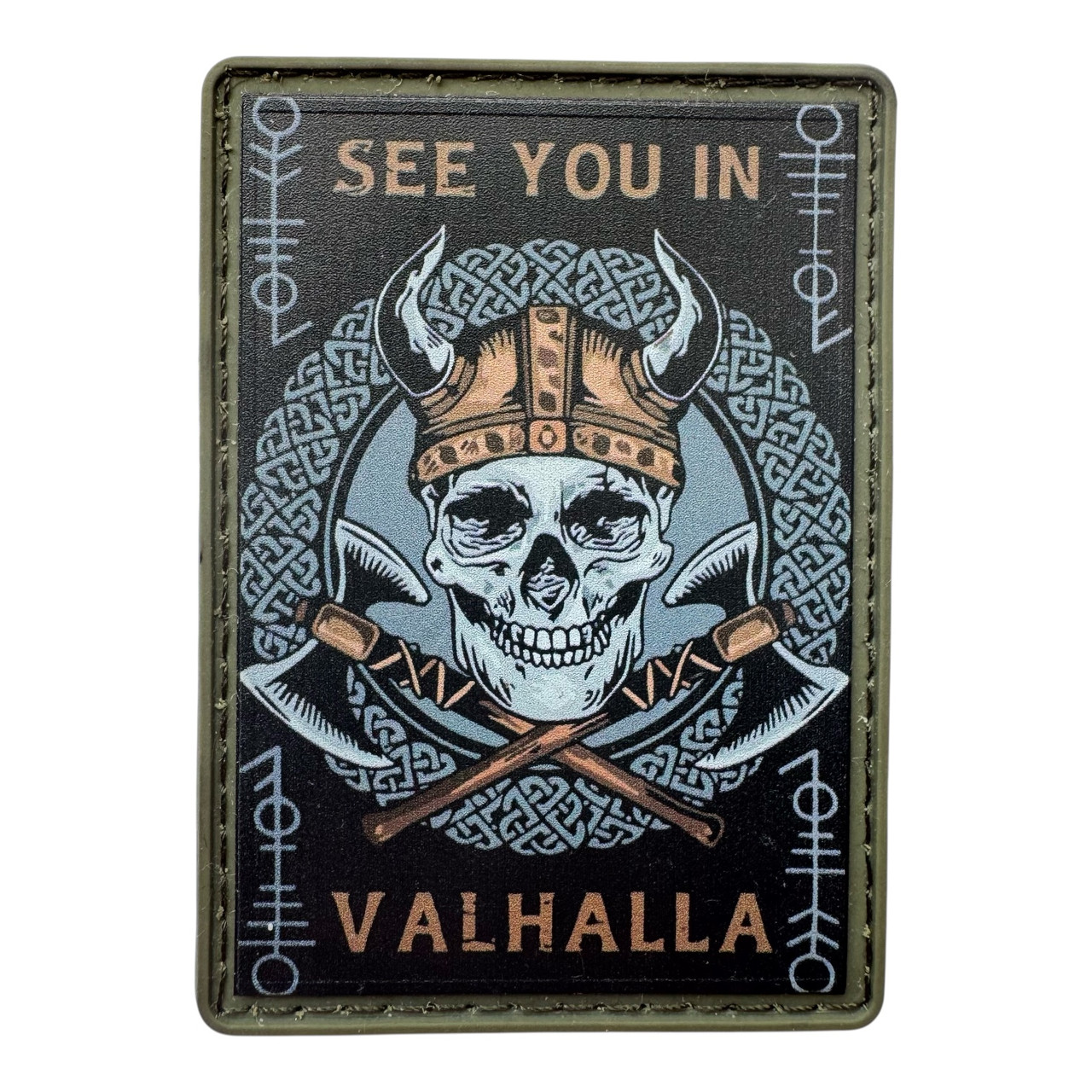 Шеврон Викинг See You In Valhalla пвх
