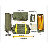 Намет чотиримісний Naturehike KOTA 4 CNK2450WS041, темно-зелений Baumar - Всегда Вовремя, фото 3