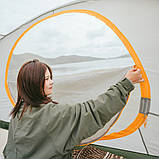 Намет чотиримісний Naturehike KOTA 4 CNK2450WS041, темно-зелений Baumar - Всегда Вовремя, фото 7