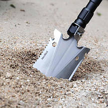 Багатофункціональна лопата NexTool Folding Shovel Regular Techno-Torba Гарант Качества, фото 4