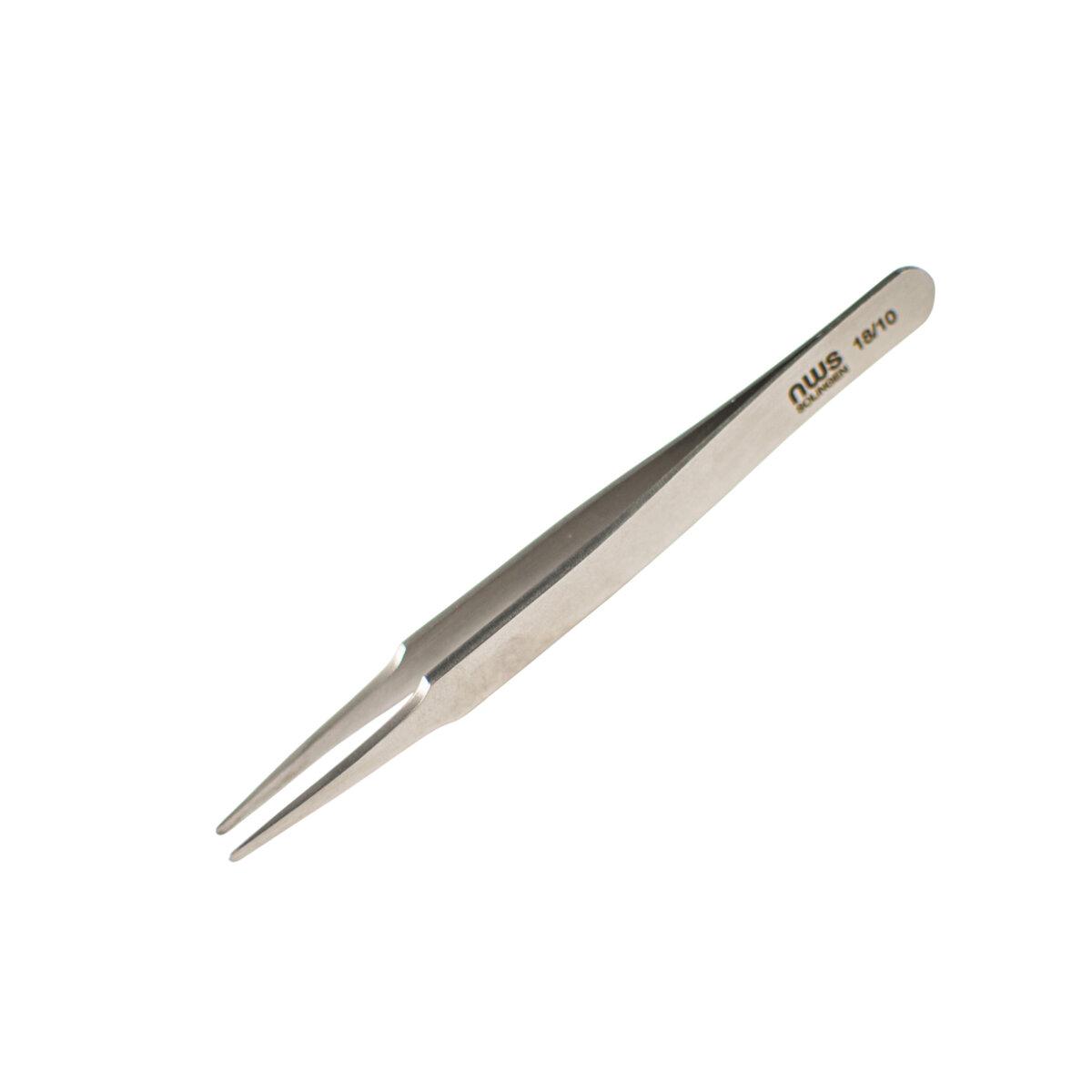 Пінцет для мікроелектроніки NWS з прямими округленими кінцями, антимагнітний L= 120 мм Baumar - Всегда Вовремя, фото 1