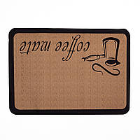 Дренажний килимок для посуду вологостійкий 50*35 см HP-42-17COFFE