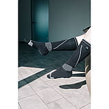 Водонепроникні шкарпетки Dexshell Longlite Socks 2.0, сірі полоски, розмір M (39-42) Baumar - Всегда Вовремя, фото 10