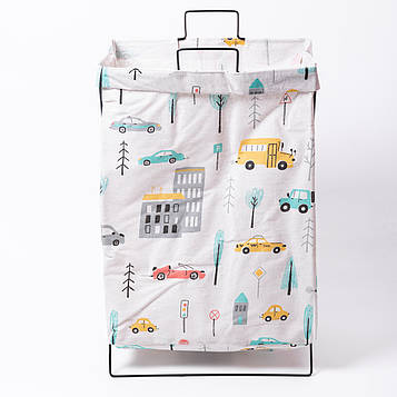 Кошик для білизни на підставці 36×30×55 (см) м'який HP-41-3