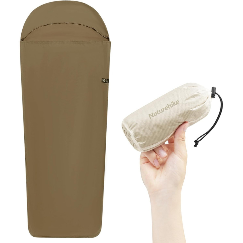 Підкладка для спального мішка Naturehike CNH22SD016, нейлон, коричнева Сделай это - Vdalo