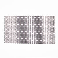 Килимок для ванної туалету душу із полівінілхлориду на присосках 73×40 см HP-42-7G