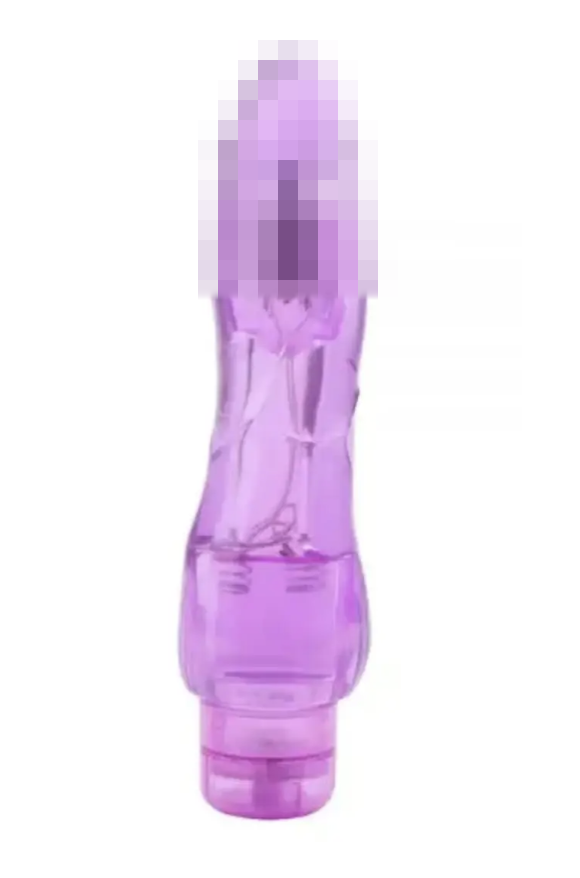 Вібратор Chisa Jelly Crystal Precious, Purple, 21х5 див., фото 1