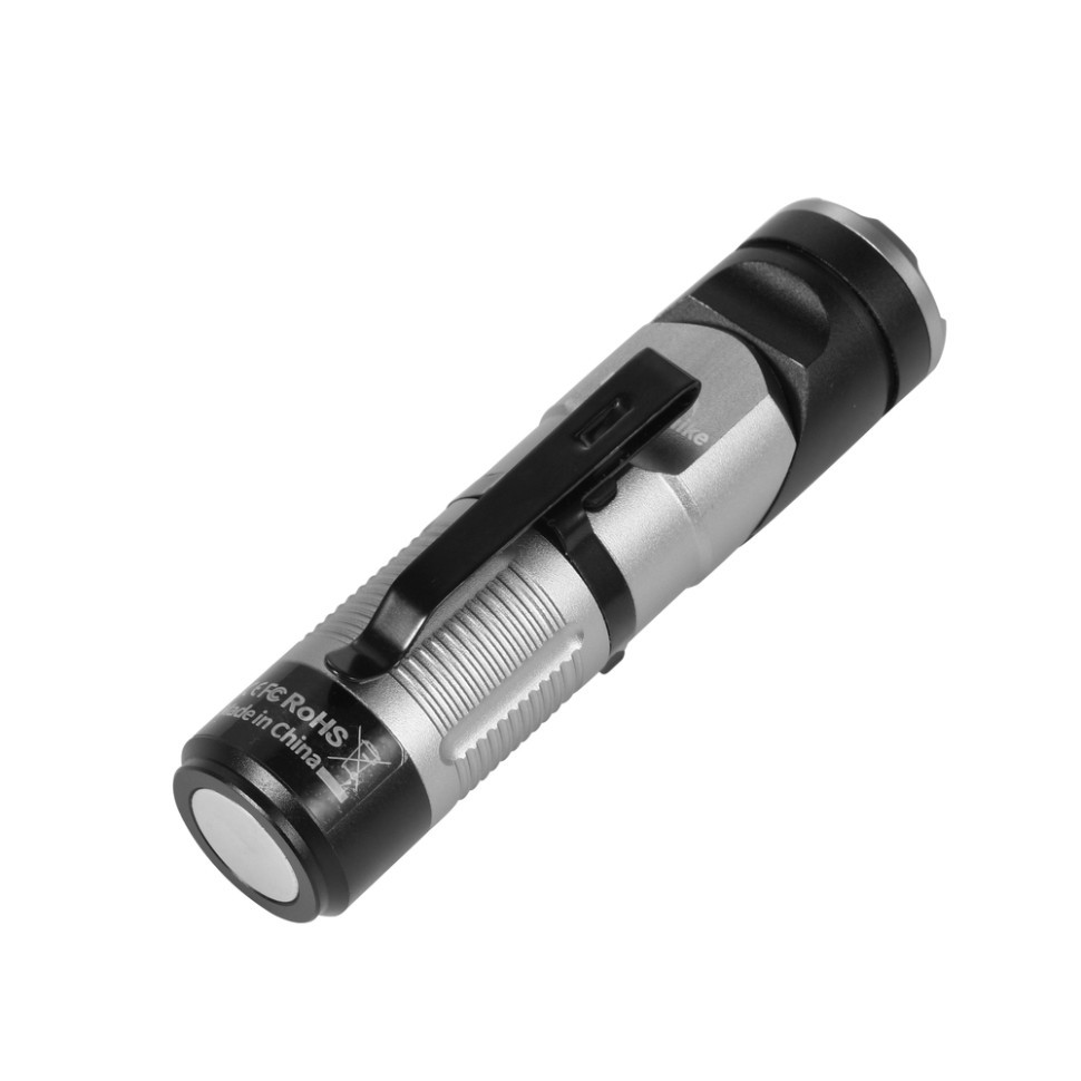 Ліхтар з кліпсою Naturehike CNK2450ZM013, чорно-сірий Krash Твой Выбор, фото 1