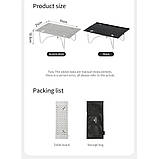 Складаний стіл Naturehike CNK2450JJ024, 31х21 см, алюміній, чорний Baumar - Всегда Вовремя, фото 2