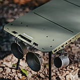 Складаний стіл Naturehike CNK2450JJ025, 80х40 см, алюміній, чорний Baumar - Всегда Вовремя, фото 8