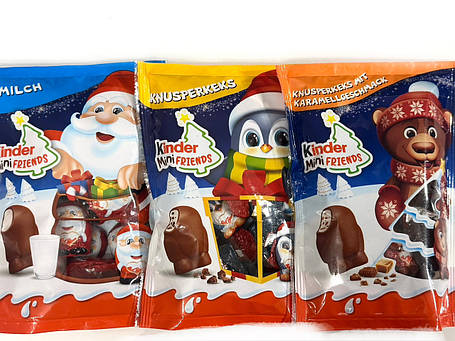 Набір цукерок Kinder Mini Friends Milch 122g, фото 2