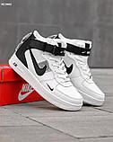 Кросівки Nike Air Force 1 LV8 High White зима, фото 4
