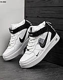 Кросівки Nike Air Force 1 LV8 High White зима, фото 3