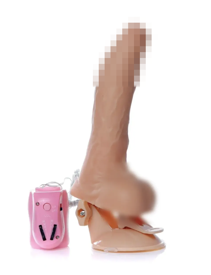 Вібратор на присоску з функцією ротації Boss Series — Mr.Perfect Rotation&Vibration, 24х4 см., фото 1