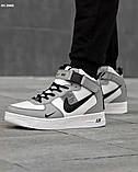 Кросівки Nike Air Force 1 LV8 High Grey зима, фото 5