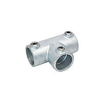 Трійник довгий NORMA: для труб Ø= 48,3 мм, 135х 68 мм з ковкого чавуну Baumar - Порадуй Себе