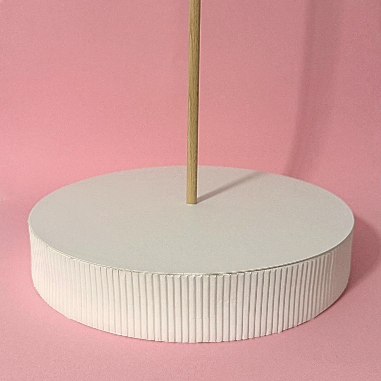 Підложка під торт ∅30 см (товщина 5 см) + отвір під вісь ∅10 мм