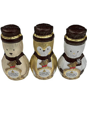 Шоколадна фігурка Ferrero Rocher 90 g СНІГОВИК, фото 2