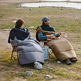 Спальник з капюшоном Naturehike Sunny Day PL02 U250 CNK2550WS028, (8,5°C), лівий, блакитно-синій Baumar - Всегда Вовремя, фото 2