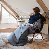 Спальник з капюшоном Naturehike Sunny Day PL02 U250 CNK2550WS028, (8,5°C), лівий, блакитно-синій Baumar - Всегда Вовремя, фото 3