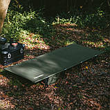 Ліжко складане Naturehike XJC08 CNK2550WS020, поліестер, алюміній, чорний Baumar - Всегда Вовремя, фото 5