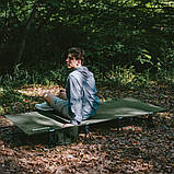 Ліжко складане Naturehike XJC08 CNK2550WS020, поліестер, алюміній, чорний Baumar - Всегда Вовремя, фото 7