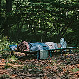 Ліжко складане Naturehike XJC08 CNK2550WS020, поліестер, алюміній, чорний Baumar - Всегда Вовремя, фото 8