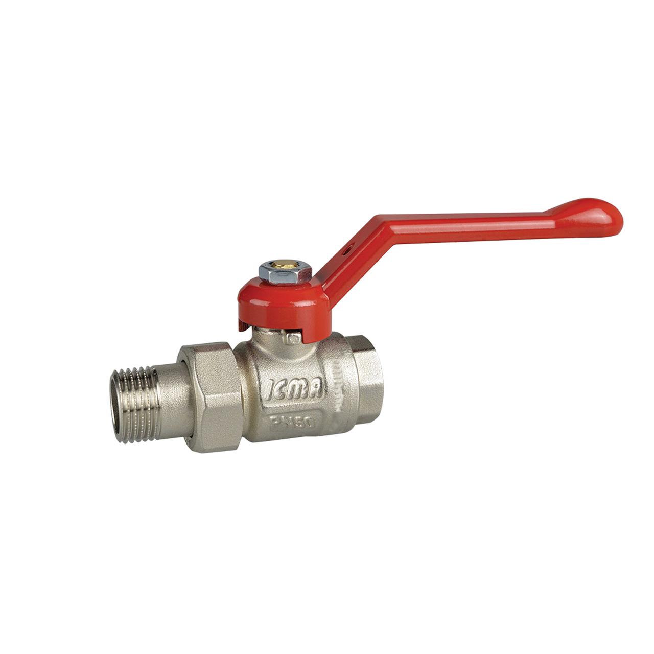 Кран кульовий "Американка" Icma 2" (PN40) прямий №347 Krash Твій Вибір, фото 1