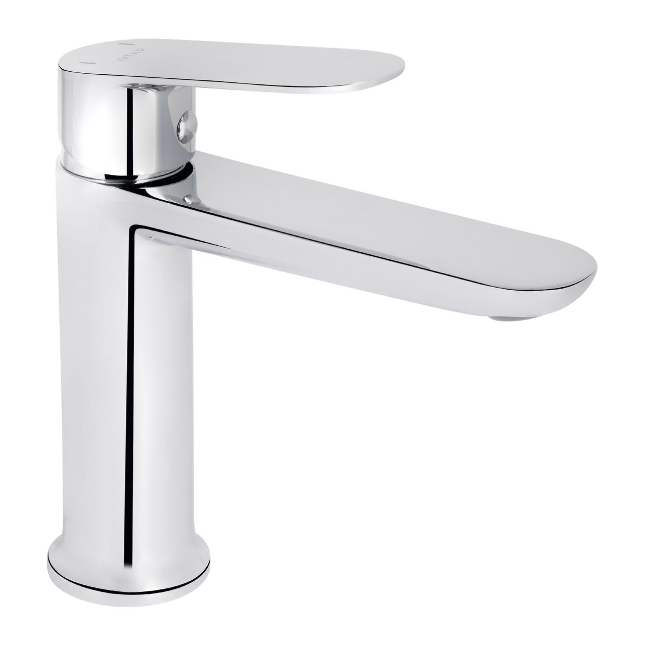 Змішувач для раковини Qtap Evia QTEVI2701CRM47576 Chrome Techno-Torba Гарант Якості