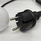 Гірлянда лампочки Белт Лайт 5 м 10 теплих білих ламп для вулиці, тераси, кафе – ретро вулична гірлянда 220В, фото 5