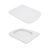 Унітаз підвісний Qtap Crow безобідковий з сідінням Soft-close QT05335170W Baumar - Завжди Вчасно, фото 8